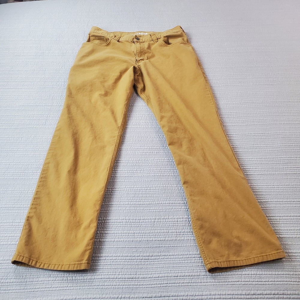 Carhartt Mens Relaxed Fit Duck Canvas Work Pants Brown 34x32 (Actual 33x30)